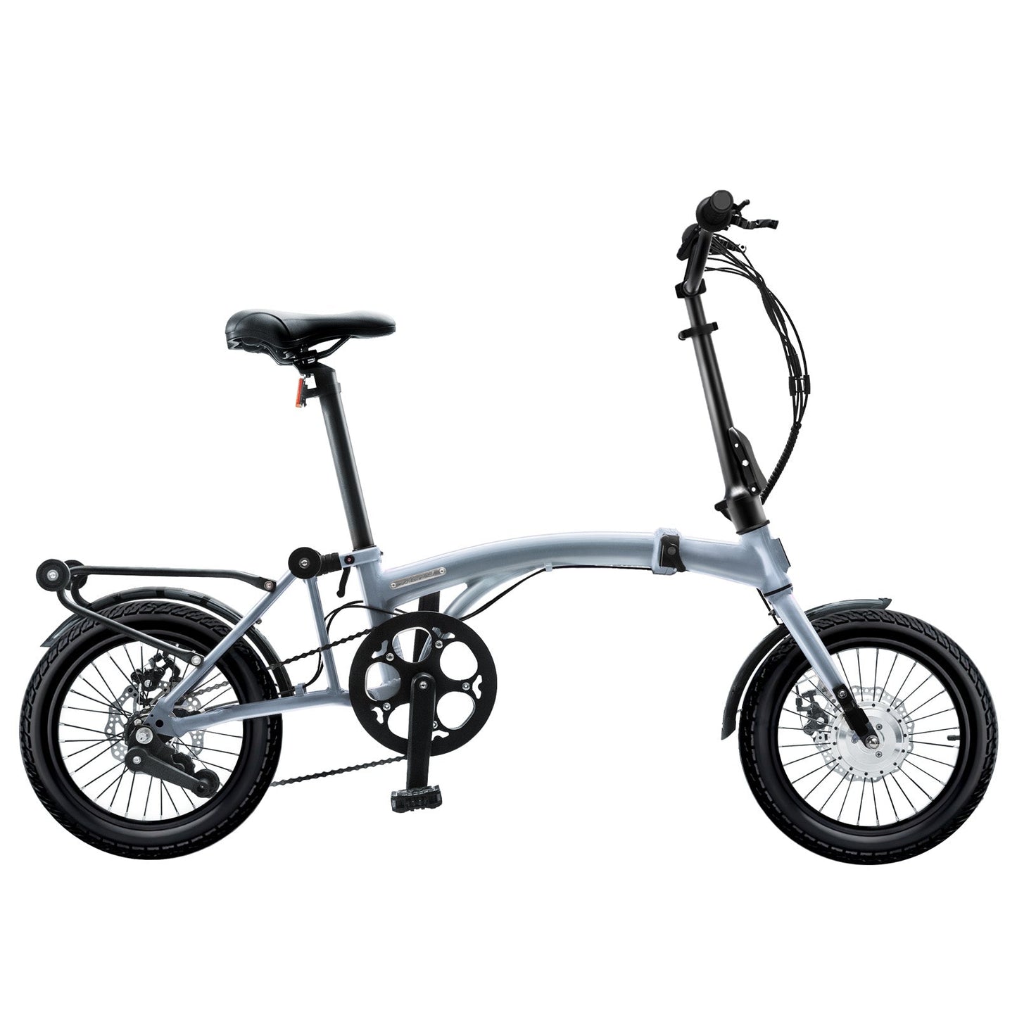 KOOFOLDY ALPS E-bike3 TRI-Folding 3 Gear (Silver)