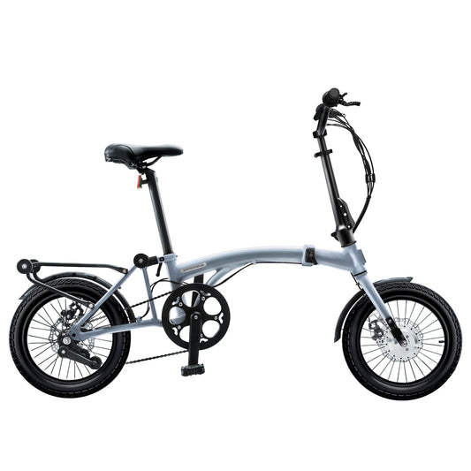 KOOFOLDY ALPS 3 E-bike TRI-Folding 3 Gear (Silver)