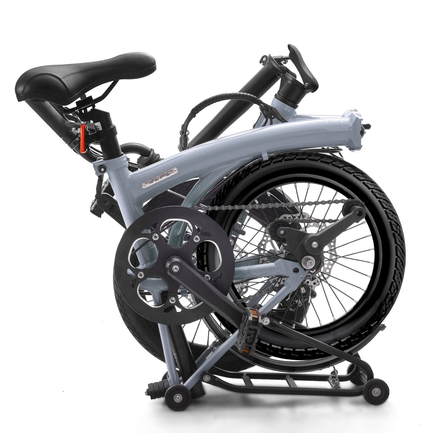 KOOFOLDY ALPS E-bike3 TRI-Folding 3 Gear (Silver)