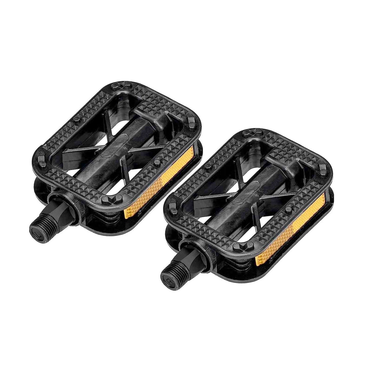Bicycle Pedal, Durable, Lightweight, Double-Sided Steps, Portable, Includes Reflective Reflector, Left and Right Set