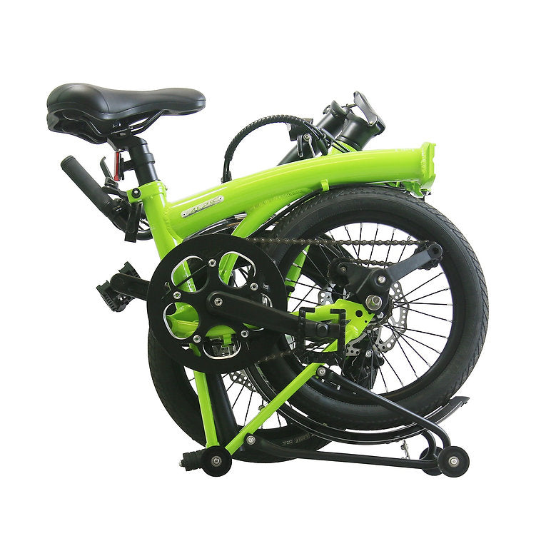 KOOFOLDY ALPS 3 E-bike TRI-Folding 3 Gear (Green) – ALPSVELO
