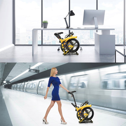 KOOFOLDY ALPS  E-bike3 TRI-Folding 3 Gear (Yellow)