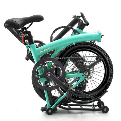 KOOFOLDY ALPS 3 E-bike TRI-Folding 3 Gear (Ice Blue)