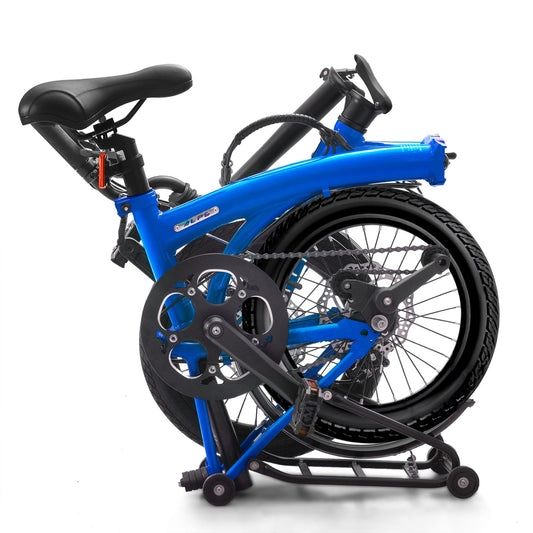 KOOFOLDY ALPS  E-bike3 TRI-Folding 3 Gear (Blue)