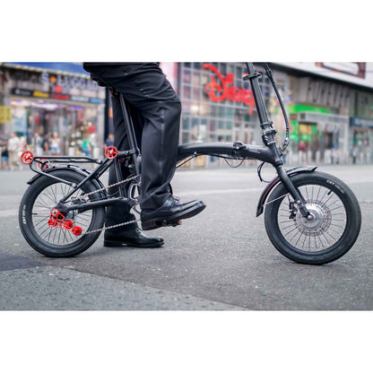 KOOFOLDY ALPS  E-bike3 TRI-Folding 5 Gear (Black)
